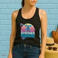 Shriner Retro Freemason Masonic Mystic Shrine Women's Tank Top thumb 2