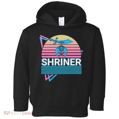 Shriner Retro Freemason Masonic Mystic Shrine Toddler Hoodie