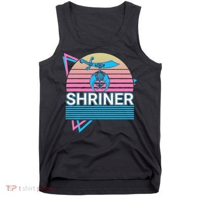 Shriner Retro Freemason Masonic Mystic Shrine Tank Top