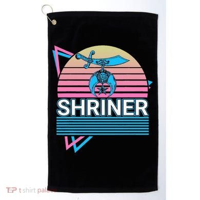Shriner Retro Freemason Masonic Mystic Shrine Golf Towel