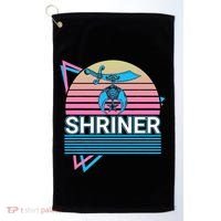 Shriner Retro Freemason Masonic Mystic Shrine Golf Towel thumb 0