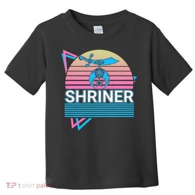 Shriner Retro Freemason Masonic Mystic Shrine Toddler T-Shirt