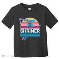 Shriner Retro Freemason Masonic Mystic Shrine Toddler T-Shirt thumb 0