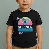 Shriner Retro Freemason Masonic Mystic Shrine Toddler T-Shirt thumb 2