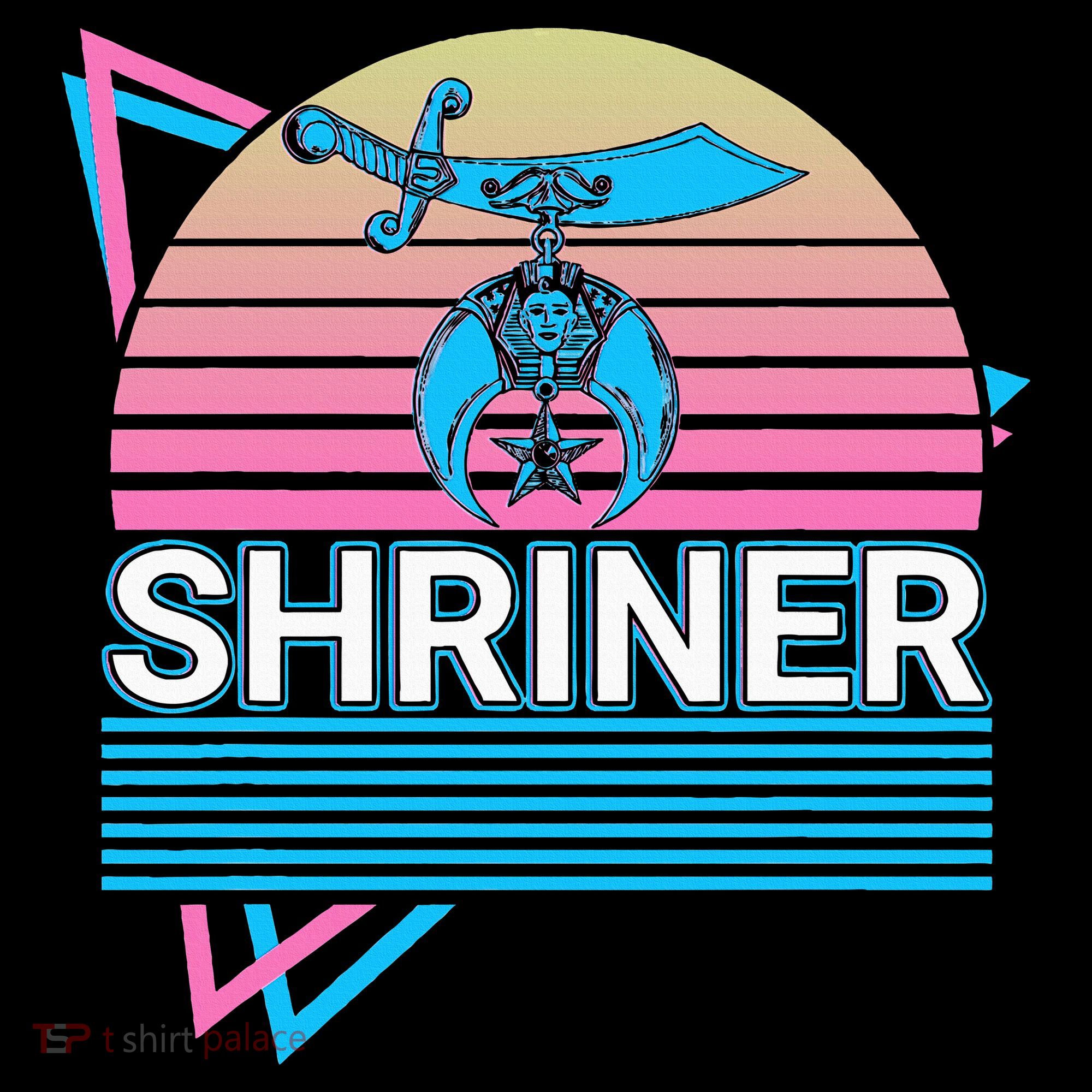 Shriner Retro Freemason Masonic Mystic Shrine Toddler T-Shirt