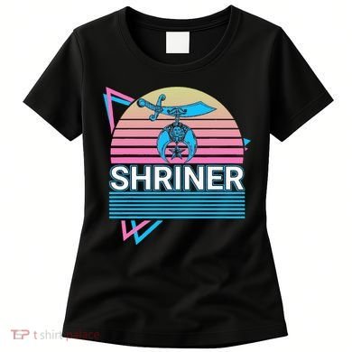 Shriner Retro Freemason Masonic Mystic Shrine Women's T-Shirt