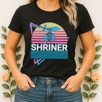Shriner Retro Freemason Masonic Mystic Shrine Women's T-Shirt thumb 2