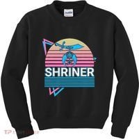 Shriner Retro Freemason Masonic Mystic Shrine Kids Sweatshirt thumb 0