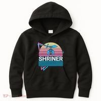 Shriner Retro Freemason Masonic Mystic Shrine Kids Hoodie thumb 0