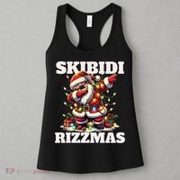 Skibidi Rizzmas Funny Christmas Dab Women's Tank Top thumb 3