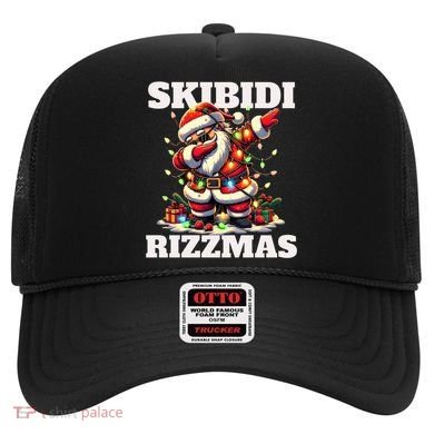 Skibidi Rizzmas Funny Christmas Dab Hat