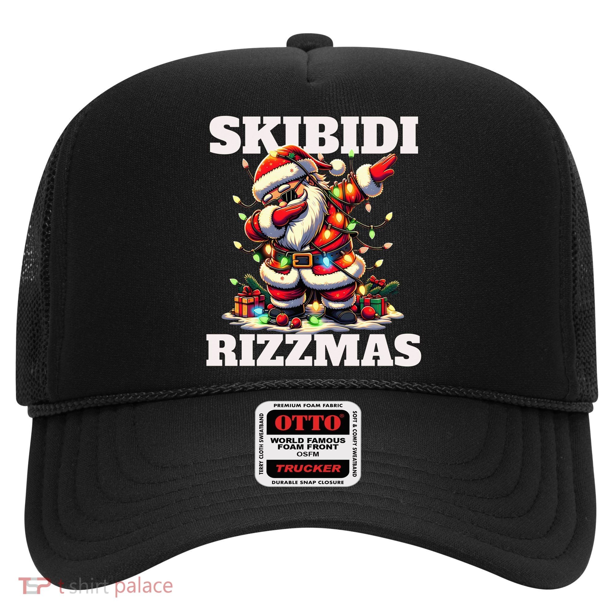 Skibidi Rizzmas Funny Christmas Dab Hat