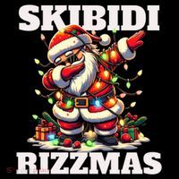 Skibidi Rizzmas Funny Christmas Dab Tote Bag thumb 4