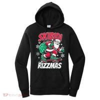 Skibidi Rizzmas Funny Santa Rizz Christmas Women's Hoodie thumb 0