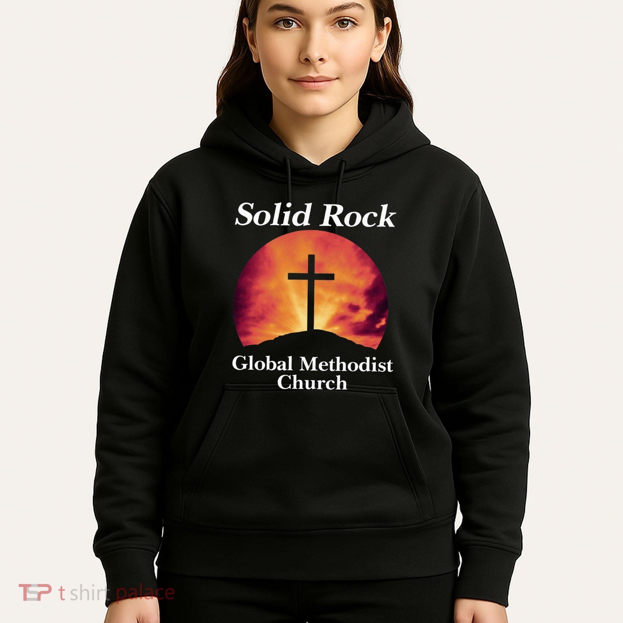 Solid Rock Global Methodist Church Faith Hoodie