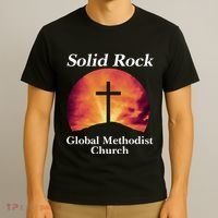 Solid Rock Global Methodist Church Faith T-Shirt thumb 3