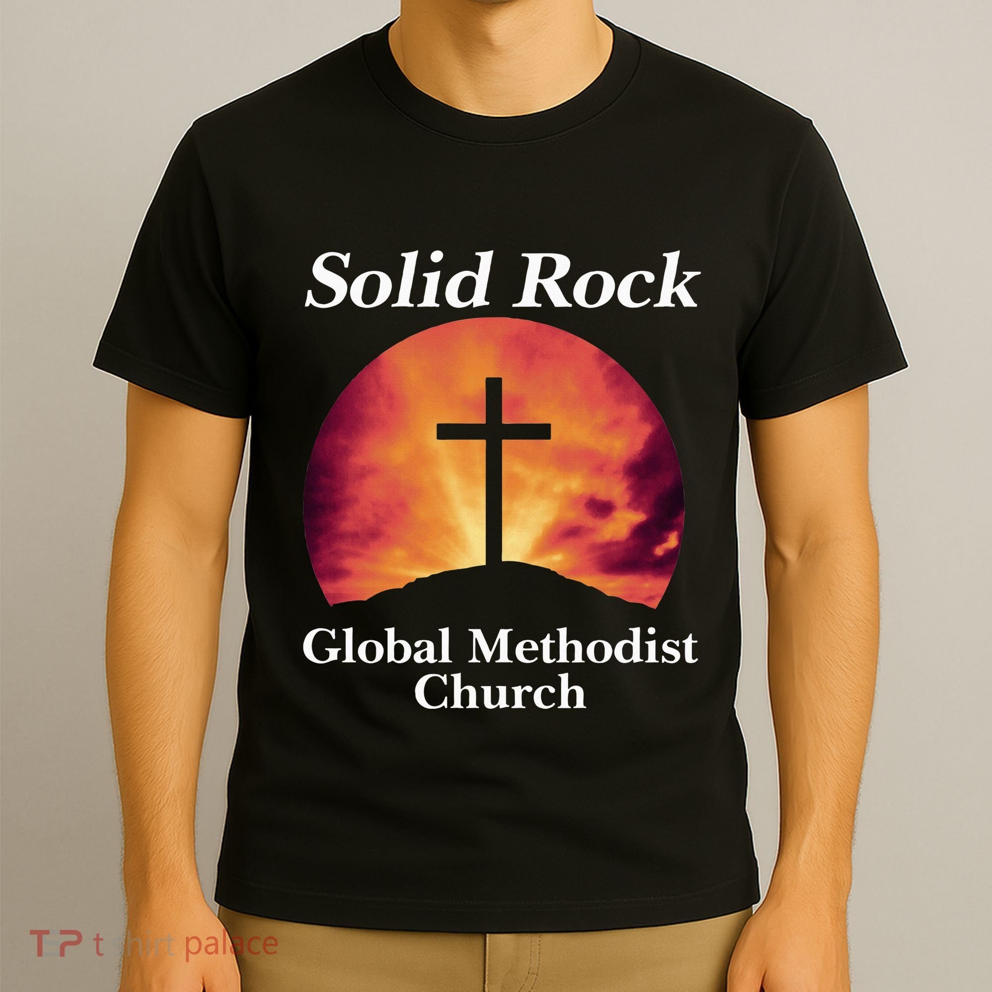 Solid Rock Global Methodist Church Faith T-Shirt