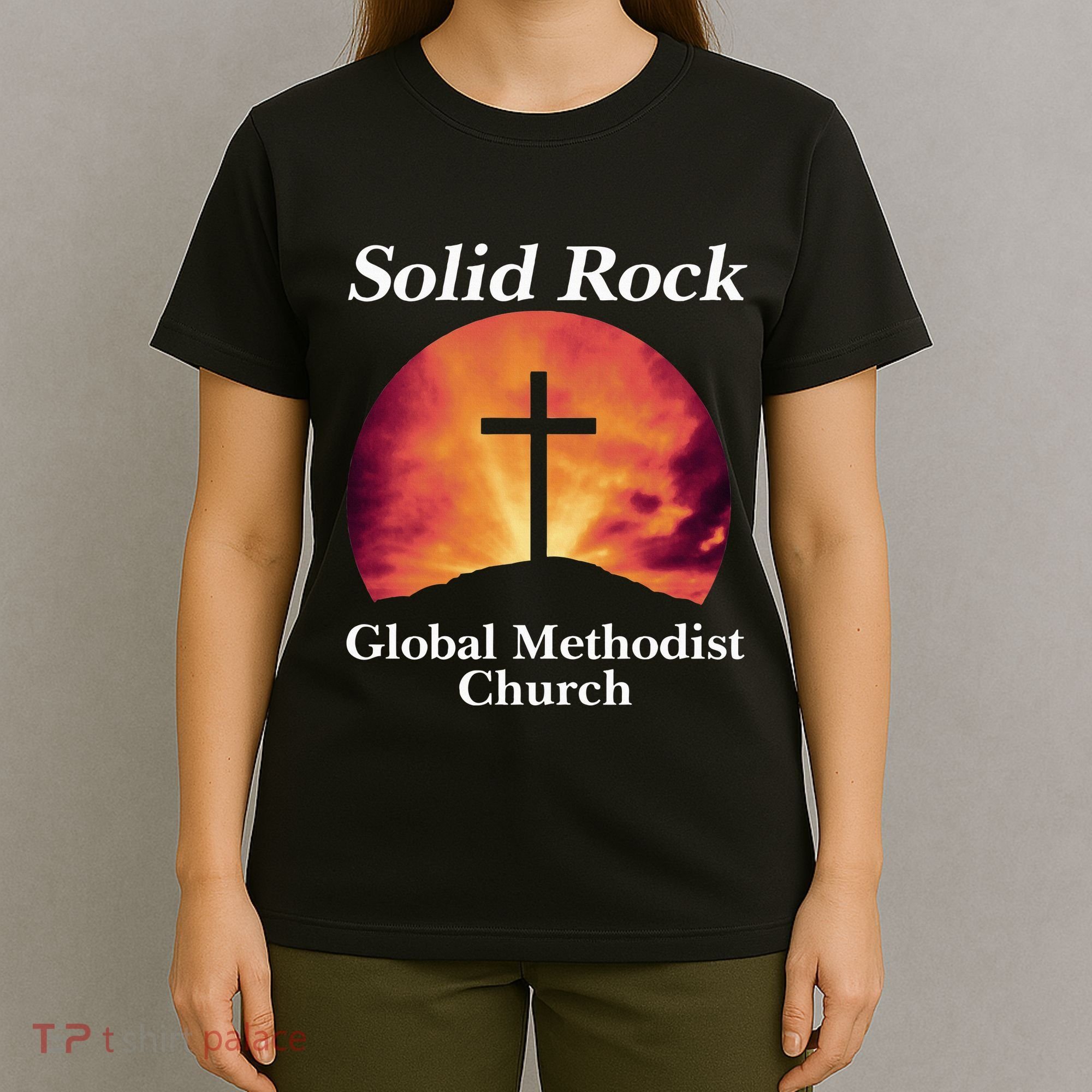 Solid Rock Global Methodist Church Faith T-Shirt
