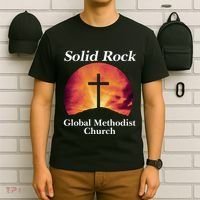Solid Rock Global Methodist Church Faith T-Shirt thumb 6