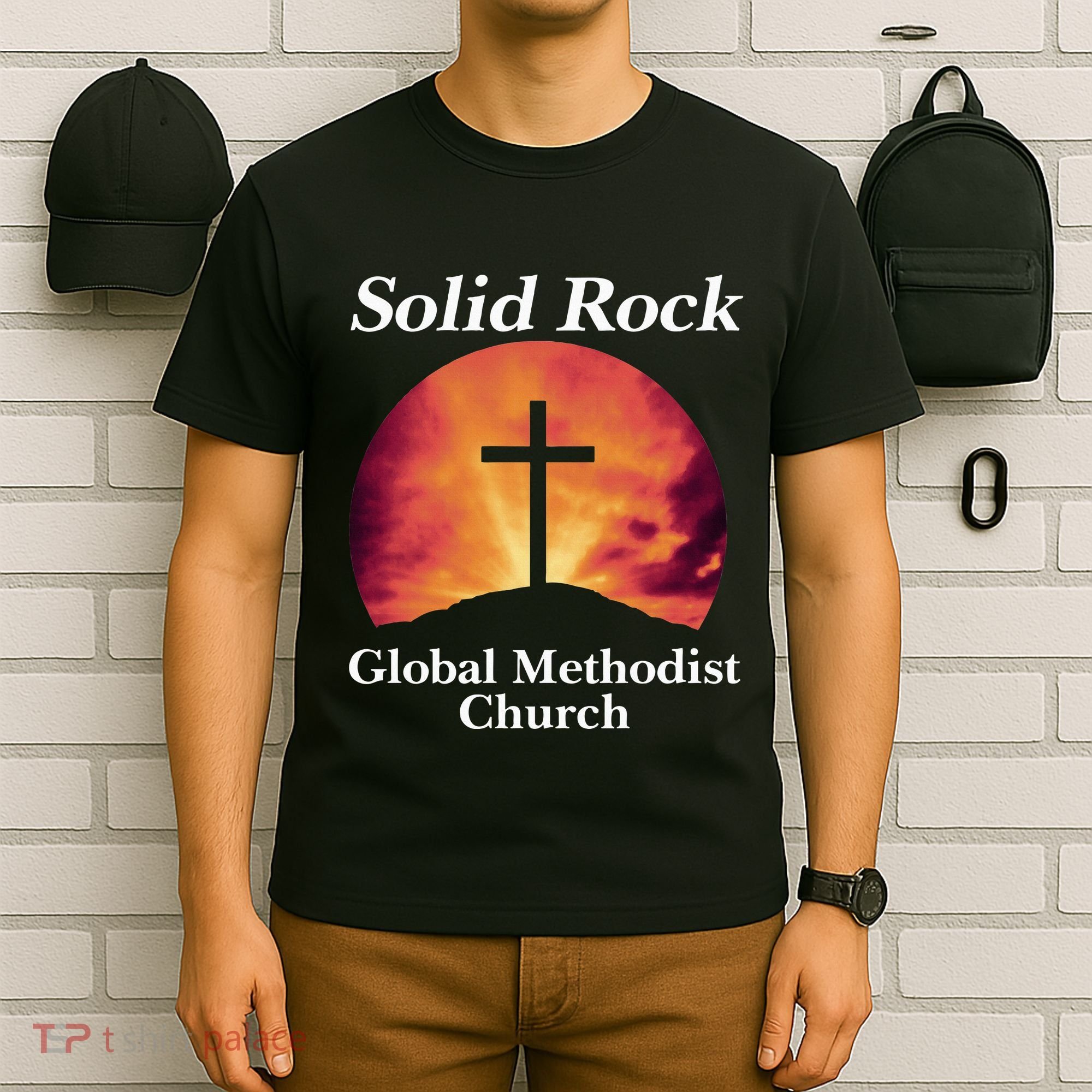 Solid Rock Global Methodist Church Faith T-Shirt