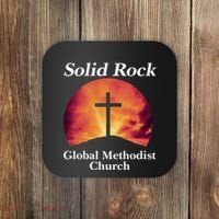 Solid Rock Global Methodist Church Faith Coaster thumb 0