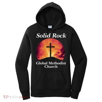 Solid Rock Global Methodist Church Faith Women's Hoodie