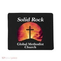 Solid Rock Global Methodist Church Faith Mousepad thumb 0