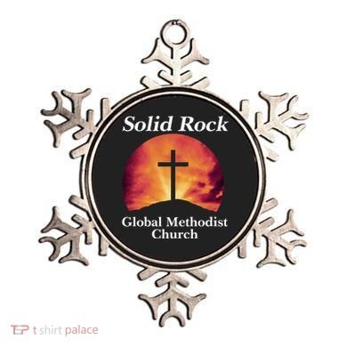 Solid Rock Global Methodist Church Faith Ornament