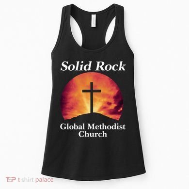 Solid Rock Global Methodist Church Faith Women's Tank Top