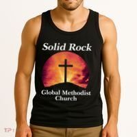 Solid Rock Global Methodist Church Faith Tank Top thumb 3