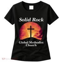 Solid Rock Global Methodist Church Faith Women's T-Shirt thumb 0
