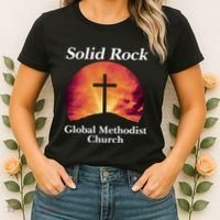 Solid Rock Global Methodist Church Faith Women's T-Shirt thumb 2