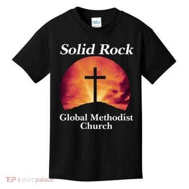 Solid Rock Global Methodist Church Faith Kids T-Shirt