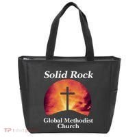 Solid Rock Global Methodist Church Faith Tote Bag thumb 0