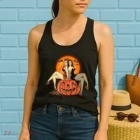 Sexy Retro Halloween Pinup Girls Women's Tank Top thumb 2