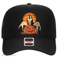 Sexy Retro Halloween Pinup Girls Hat thumb 0