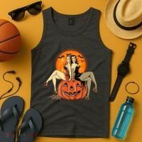 Sexy Retro Halloween Pinup Girls Tank Top thumb 4