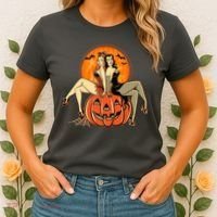 Sexy Retro Halloween Pinup Girls Women's T-Shirt thumb 2