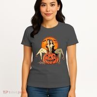 Sexy Retro Halloween Pinup Girls Women's T-Shirt thumb 4