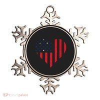Samoan Roots Heart Usa Samoan Flag Samoa Samoan Pride Ornament thumb 0
