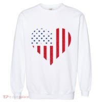 Samoan Roots Heart Usa Samoan Flag Samoa Samoan Pride Garment-Dyed Sweatshirt thumb 0
