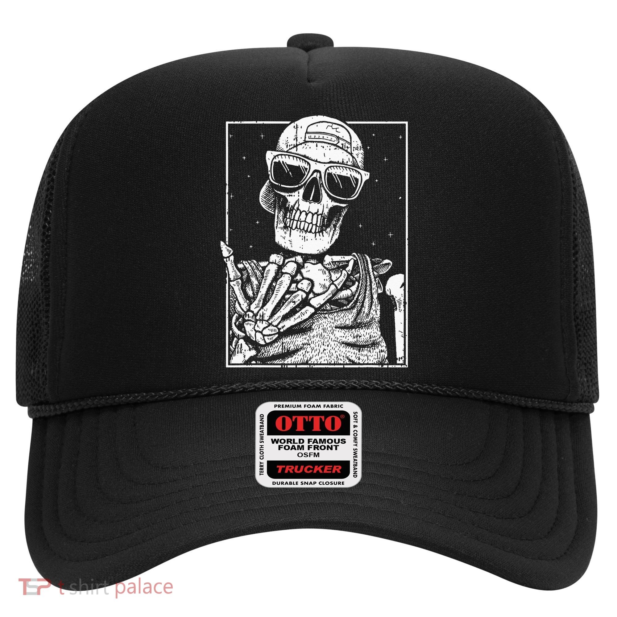Skeleton Rock Hand Halloween Costume Cool Rock Music Rocker Hat