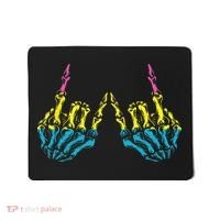 Skeleton Rock Hand LGBT Q Cool Pansexual Pride Pan Flag Mousepad thumb 0