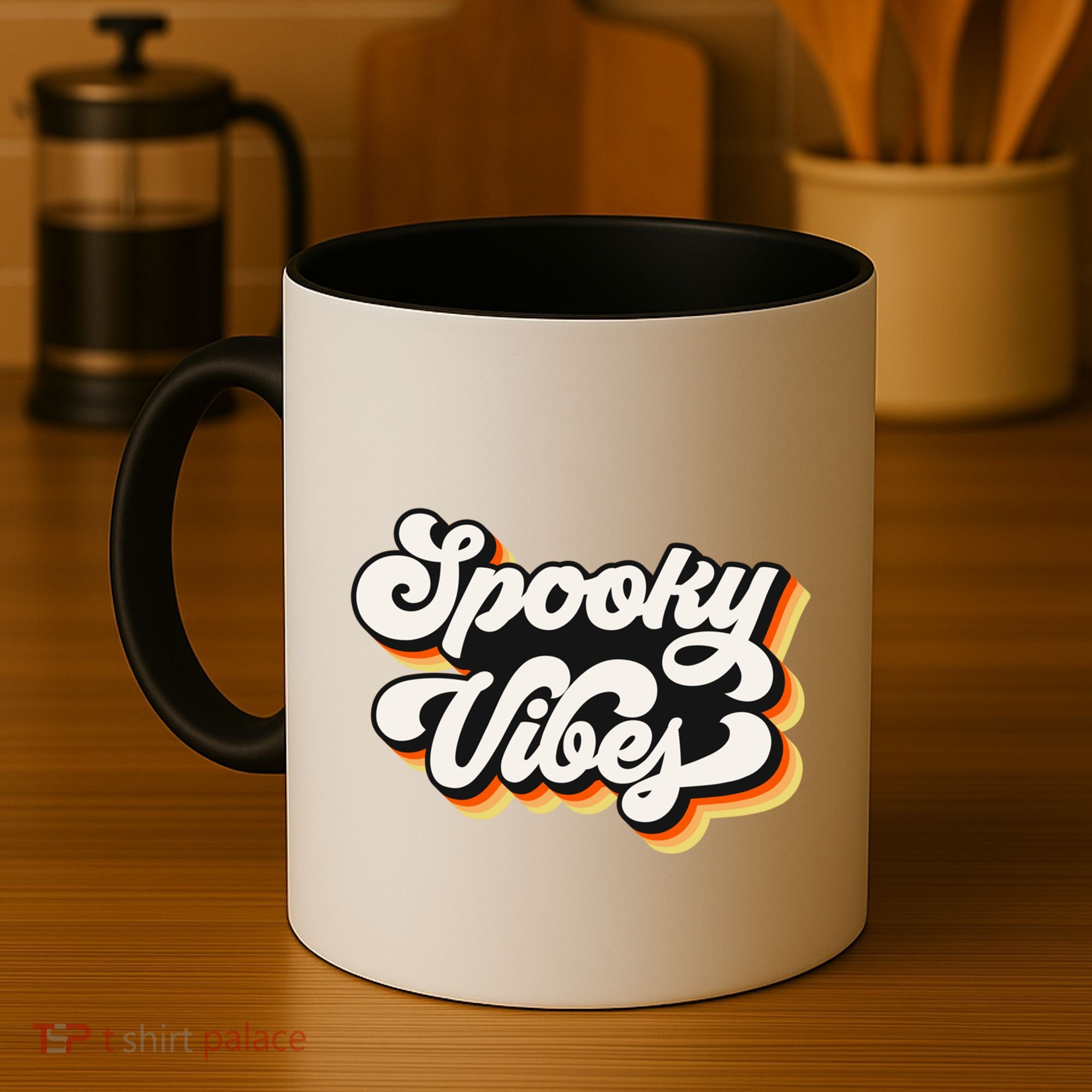 Spooky Retro Halloween Costume Spooky Vibes Gift Coffee Mug