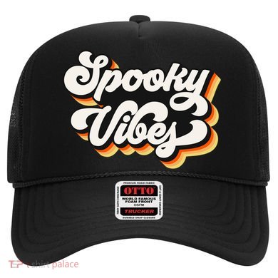 Spooky Retro Halloween Costume Spooky Vibes Gift Hat