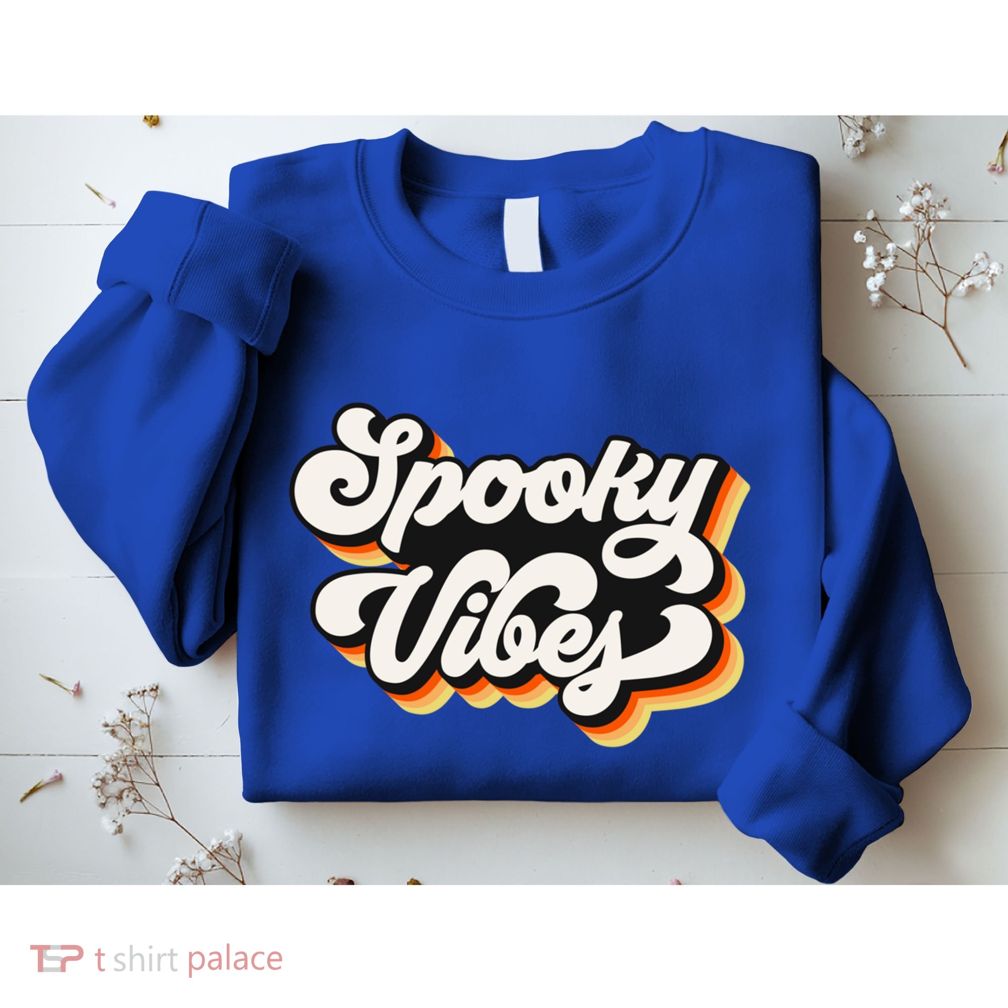 Spooky Retro Halloween Costume Spooky Vibes Gift Sweatshirt