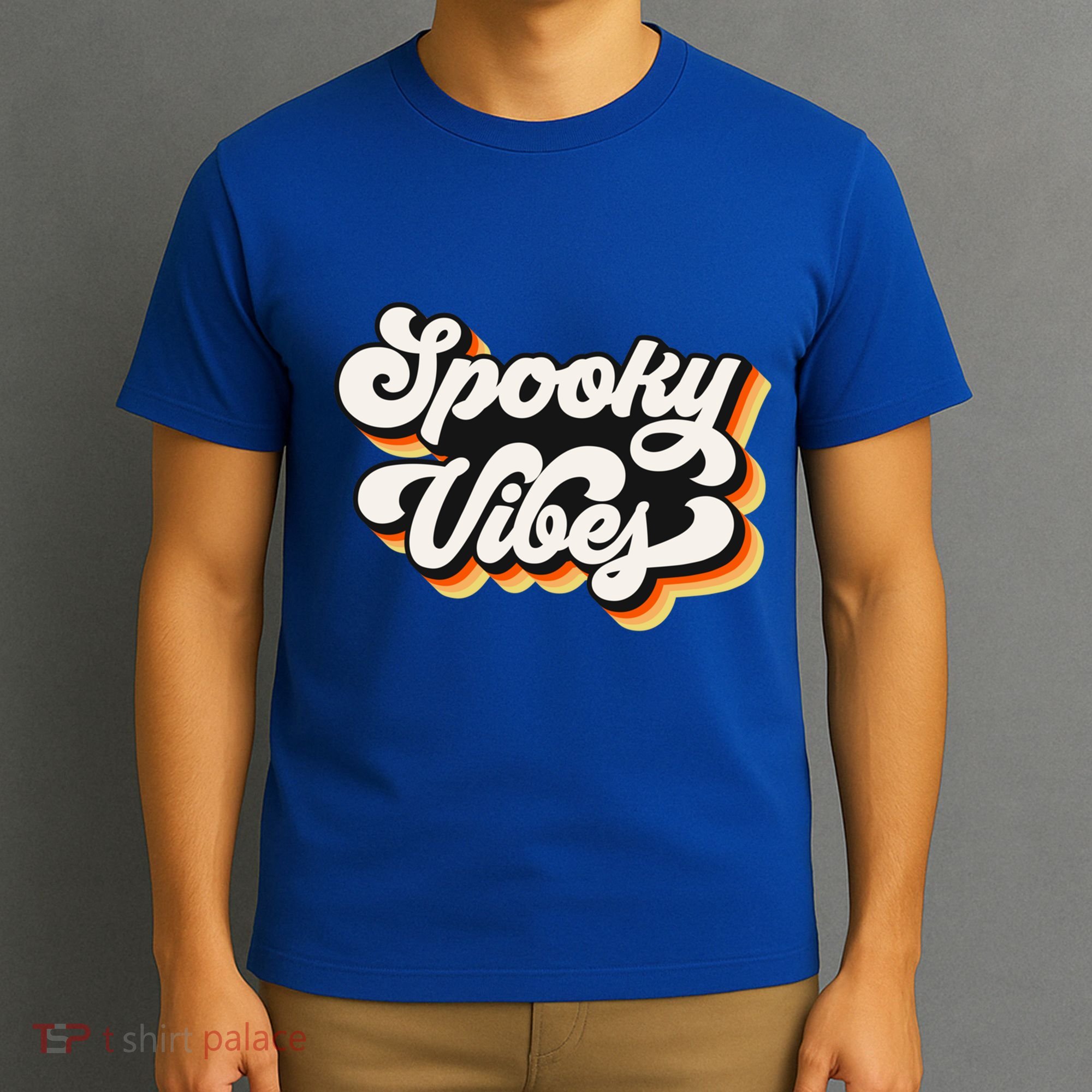 Spooky Retro Halloween Costume Spooky Vibes Gift T-Shirt