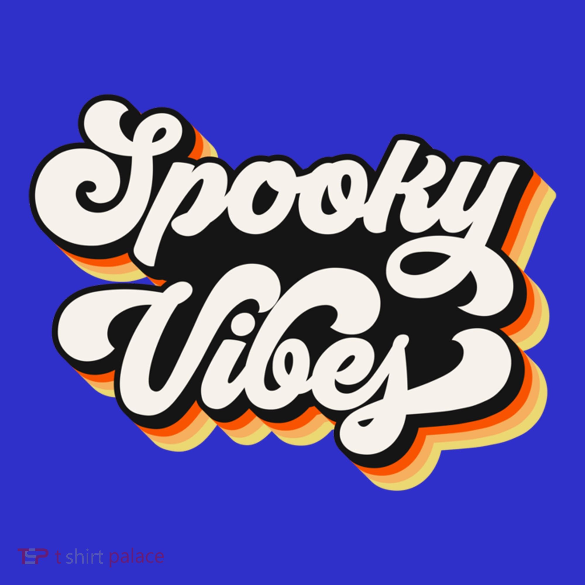 Spooky Retro Halloween Costume Spooky Vibes Gift T-Shirt