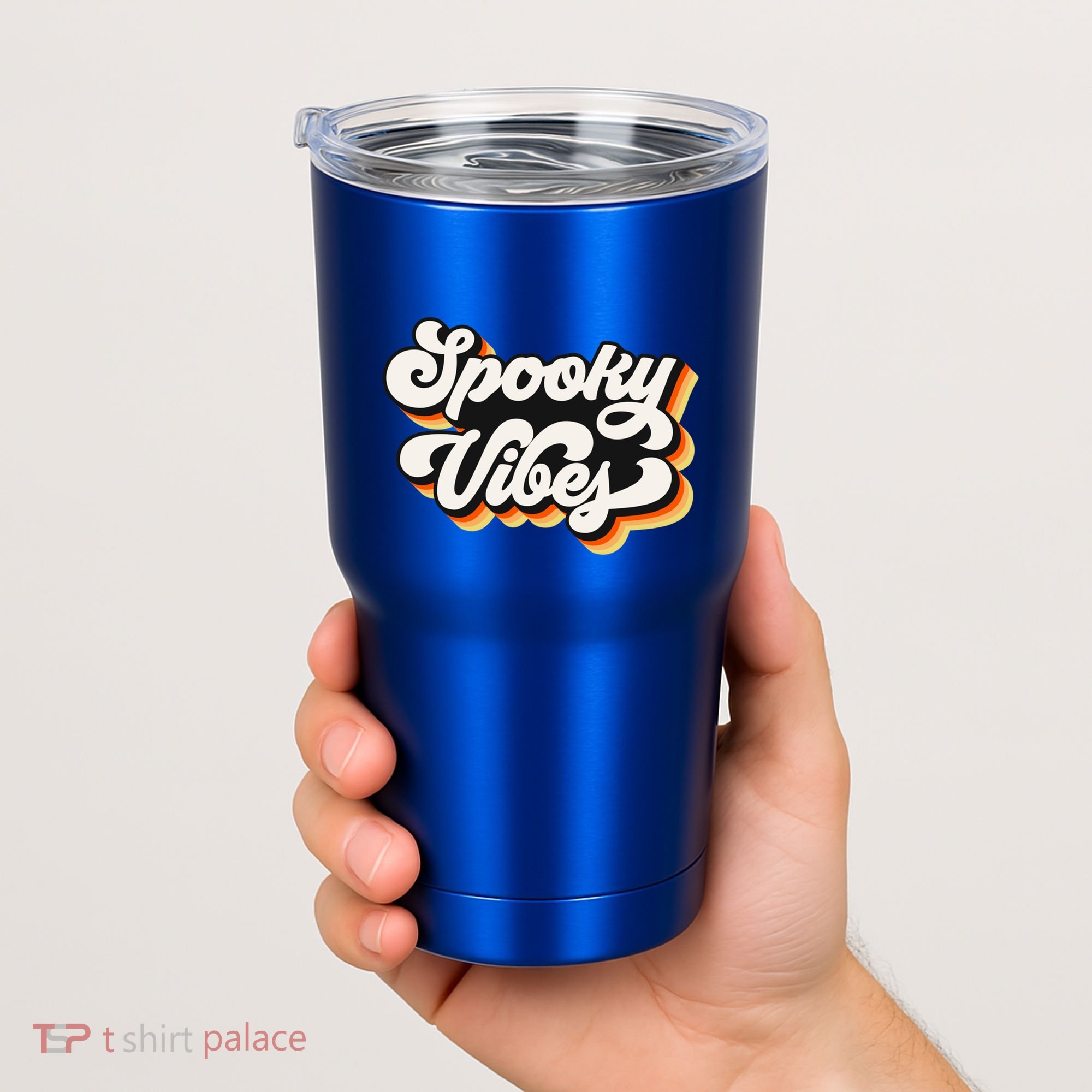 Spooky Retro Halloween Costume Spooky Vibes Gift Tumbler