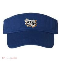 Spooky Retro Halloween Costume Spooky Vibes Gift Visor thumb 0